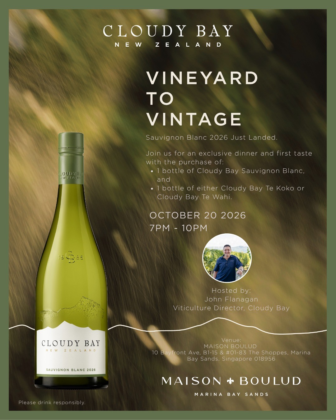 Cloudy Bay Wine Dinner
